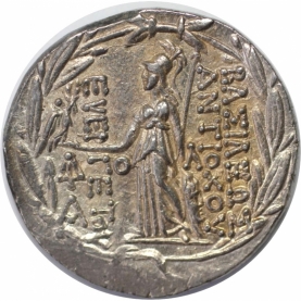 AR Tetradrachme 139/129 v. Chr revers