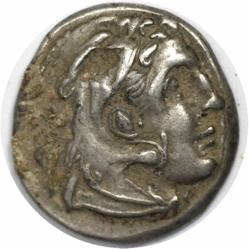 AR Drachme 310 - 301 v. Chr avers