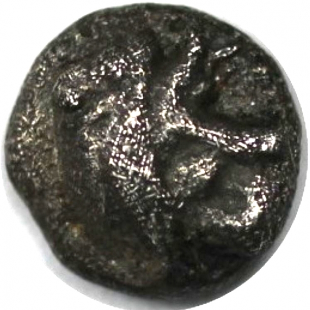 Tetartemorion (1/4 Obol) 6./5. Jahrhundert avers