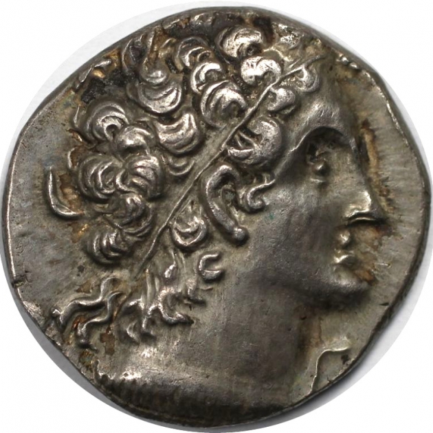 AR Tetradrachme 145 - 116 v. Chr avers