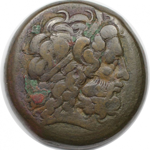 AE Drachme 221 - 205 v. Chr avers