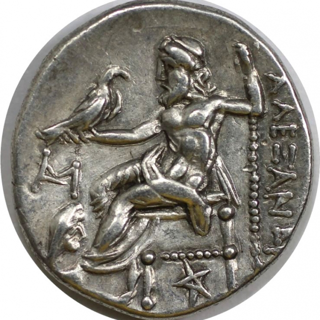 Drachme 336 - 323 v. Chr revers