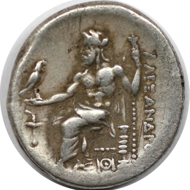 AR Drachme 323 - 319 v. Chr revers