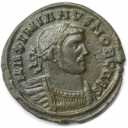 Follis  293 - 305 n. Chr avers