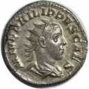 Antoninianus 244 - 246 n. Chr. avers