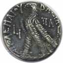 AR Tetradrachme 117/6 - 108/7 v. Chr revers
