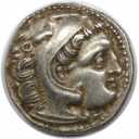 AR Drachme 310 - 301 v. Chr avers