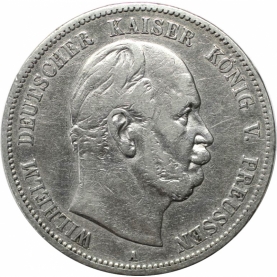 5 Mark 1874 avers