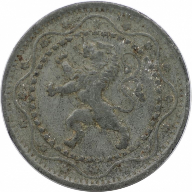 5 Centimes 1915 avers