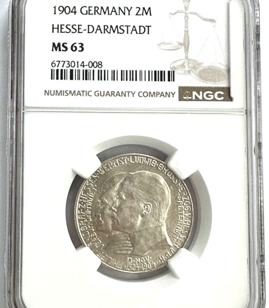 2 Mark 1904 revers